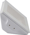 PORTA FARETTO GESSO INCASSO SCOMPARSA 12x12CM QUADRATO LED LUCI CONTROSOFFITTO  Trade Shop italia - Napoli, Commerciovirtuoso.it