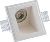 Porta-Faretto-Gesso-Incasso-Scomparsa-12x12cm-Quadrato-Led-Luci-Controsoffitto