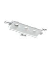 Porta Faretto In Gesso A Scomparsa 3 Led Fori Da Incasso Soffitto Verniciabile
