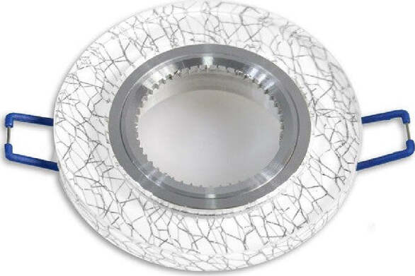 Porta-Faretto-Incasso-Per-Faretto-Tondo-Vetro-Bianco-Venature-Oro-Argento-P15