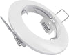 PORTA FARETTO PORTAFARETTO FISSO INCASSO LAMPADINE LAMPADA LED GU10 BIANCO 60MM  Trade Shop italia - Napoli, Commerciovirtuoso.it