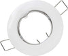 Porta-Faretto-Portafaretto-Fisso-Incasso-Lampadine-Lampada-Led-Gu10-Bianco-60mm