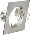 Porta Faretto Portafaretto Quadrato Incasso Acciaio Lampada Led Gu10 Illuminazione/Illuminazione per interni/Luci da incasso Trade Shop italia - Napoli, Commerciovirtuoso.it