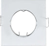 PORTA FARETTO PORTAFARETTO QUADRATO INCASSO BIANCO LAMPADA LED GU10 63MM  Trade Shop italia - Napoli, Commerciovirtuoso.it