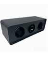 Porta Faretto Triplo Orientabile Da Soffitto Nero Per Faretto Gu10 Gu5.3 P34-n3