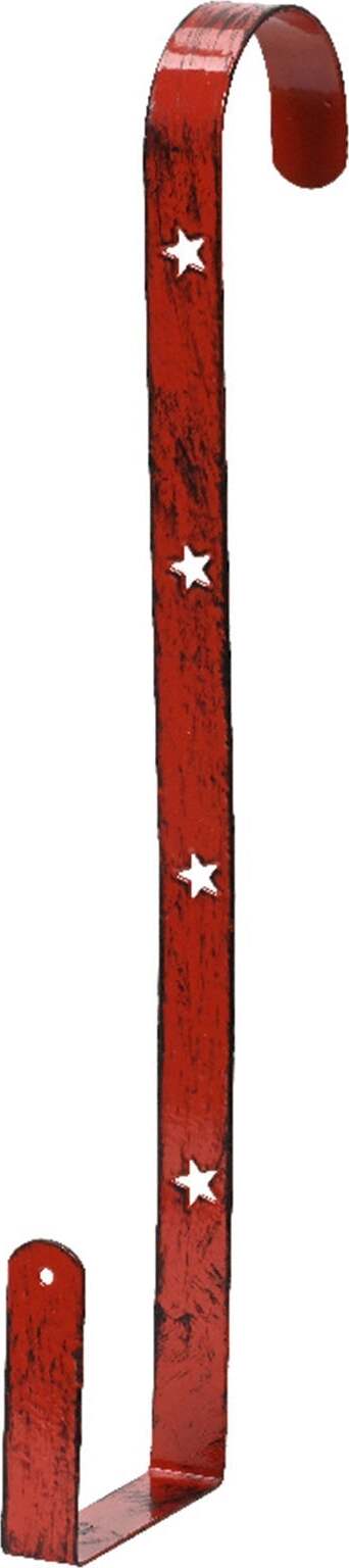 Porta ghirlande in ferro con gancio per porta e balcone h 28 cm Casa e cucina/Decorazioni per interni/Addobbi e decorazioni per ricorrenze/Decorazioni natalizie/Orpelli e festoni MagiediNatale.it - Altamura, Commerciovirtuoso.it