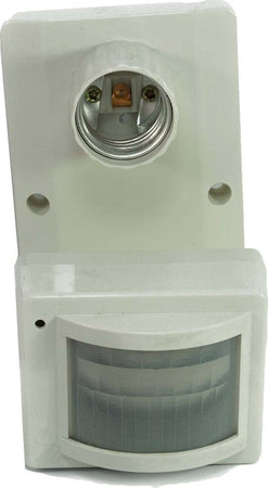 PORTA LAMPADA PORTALAMPADA LAMPADINA LUCE SENSORE DI MOVIMENTO INFRAROSSI E27  Trade Shop italia - Napoli, Commerciovirtuoso.it