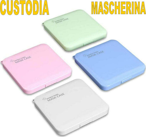 Porta Mascherina Mascherine Custodia Cover Organizer Portatile Box Tascabile Cura della Persona Trade Shop italia - Napoli, Commerciovirtuoso.it