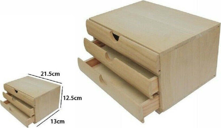 Porta Oggetti Mini Cassettiera 3 Cassetti Legno Naturale Decoupage 53383a Casa, arredamento e bricolage > Arredamento > Portaoggetti Trade Shop italia - Napoli, Commerciovirtuoso.it