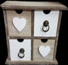 PORTA OGGETTI MINI CASSETTIERA 4 CASSETTI LEGNO COUNTRY CHIC ARREDAMENTO Casa e cucina/Organizzazione interni/Porta oggetti cassetti e scaffali/Cassettiere Trade Shop italia - Napoli, Commerciovirtuoso.it
