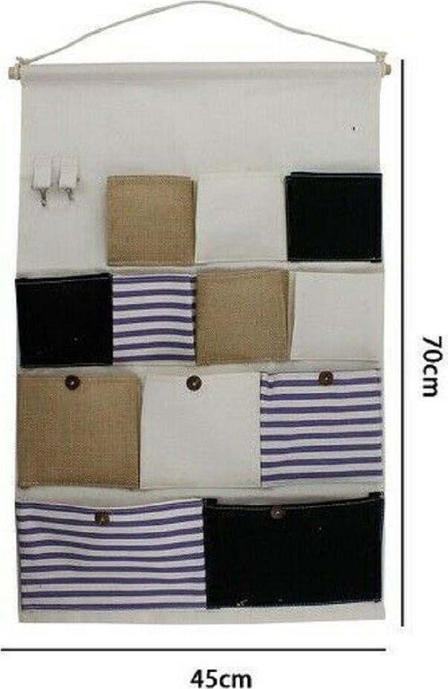 Porta Oggetti Organizer Da Appendere 12 Tasche In Tessuto Bagno Camera 10482 Casa, arredamento e bricolage > Soluzioni salvaspazio > Organizer per Armadi Trade Shop italia - Napoli, Commerciovirtuoso.it