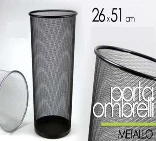 PORTA OMBRELLI CESTO CESTINO PORTAOMBRELLI METALLO TRAFORATO CASA UFFICIO  Trade Shop italia - Napoli, Commerciovirtuoso.it