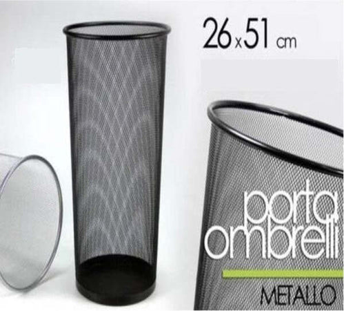 Porta-Ombrelli-Cesto-Cestino-Portaombrelli-Metallo-Traforato-Casa-Ufficio