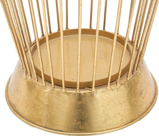 Porta-ombrelli-struttura-in-metallo-color-oro-per-interni