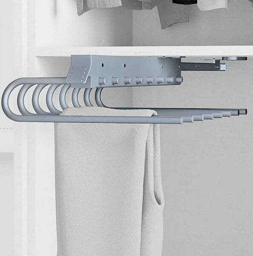 Porta-Pantaloni-Estraibile-Per-Armadio-8-Posti-Porta-Pantaloni-Destra-Grigio