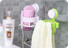 Porta-Phon-Da-Muro-A-Ventosa-Supporto-Bagno-Asciugacapelli-Fono-Casa-Hotel-B&b