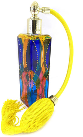 Porta Profumo Nebulizzatore in Vetro Di Murano Artigianale Made in Italy Multicolor Dipinto a Mano Prodotto Artigianale 100% Venezia