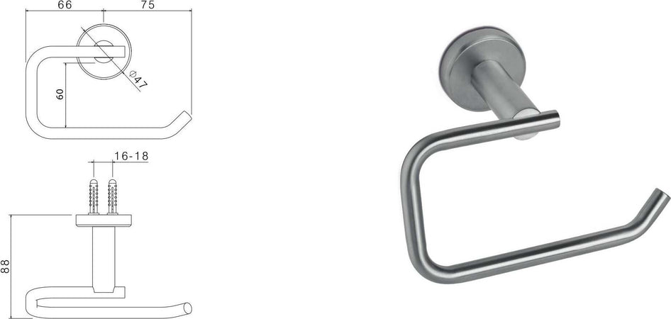 Porta-rotolo-a-muro-scoperto-in-acciaio-inox-di-Tubico-Nilo