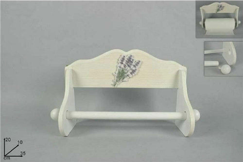 Porta Rotolo Carta Da Cucina Portarotolo Da Parete In Legno Bianco Lavanda Casa, arredamento e bricolage > Cucina > Accessori cucina Trade Shop italia - Napoli, Commerciovirtuoso.it
