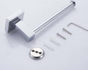 Porta Rotolo Carta Igienica Bagno Wc Toilette Quadrato Acciaio Inox Parete Casa, arredamento e bricolage > Accessori Bagno > Set da Bagno Trade Shop italia - Napoli, Commerciovirtuoso.it