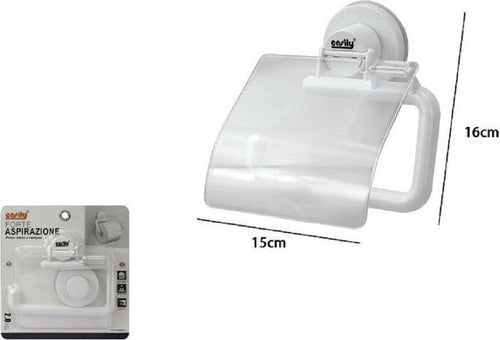 Porta Rotolo Carta Igienica Supporto Portarotolo A Ventosa Accessori Bagno 79159 Casa, arredamento e bricolage > Accessori Bagno > Set da Bagno Trade Shop italia - Napoli, Commerciovirtuoso.it