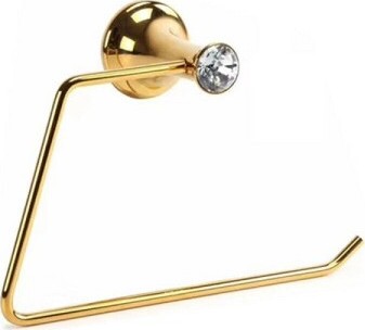 Porta-Rotolo-Carta-Igienica-Wc-Toilette-Supporto-Bagno-Oro-Casa-Dorato-Dgo-117