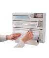 Porta Rotolo Da Cucina Carta 5in1 Da Parete Organizer Dispenser Pellicola Nastro