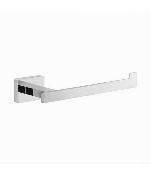 Porta Rotolo Moderno Da Muro In Acciaio Lucido 18cm Accessori Arredo Bagno 87217