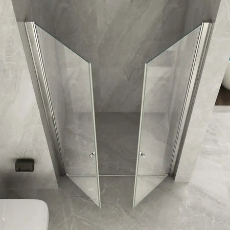 Porta Saloon Cristallo 8mm Trasparente Per Doccia a Nicchia - Nova 2.0