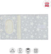 Porta Salviette Passeggio Etoile Grigio 13X22X1 Cm Prima infanzia/Passeggini carrozzine e accessori/Accessori e parti di ricambio/Organizer staccabili La Casa Del Bebè - Napoli, Commerciovirtuoso.it