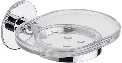 Porta sapone in ottone e vetro