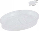 Porta Sapone In Vetro Ovale Da Appoggio Lavabo Bagno Vasca Doccia 10.5x14.5x2.5 Casa e cucina/Bagno/Accessori e biancheria da bagno per bambini/Accessori/Dosatori e porta accessori/Piattini portasapone Trade Shop italia - Napoli, Commerciovirtuoso.it