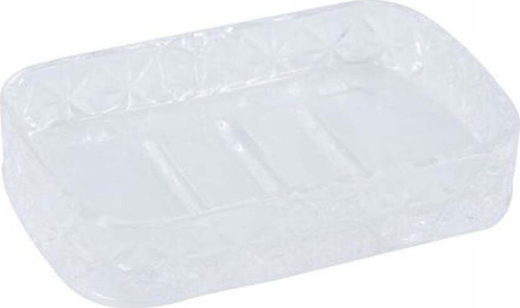 Porta Sapone In Vetro Rettangolare Da Appoggio Bagno Vasca Doccia 8.5x13x2.5 Cm Casa e cucina/Bagno/Accessori e biancheria da bagno per bambini/Accessori/Dosatori e porta accessori/Piattini portasapone Trade Shop italia - Napoli, Commerciovirtuoso.it