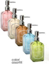 Porta Sapone Liquido Dosatore Dispenser 450 Ml 18cm In Vetro Vari Colori 819292 Casa e cucina/Bagno/Accessori per il bagno/Dosatori e porta accessori/Portasapone Trade Shop italia - Napoli, Commerciovirtuoso.it