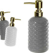 Porta Sapone Liquido Dosatore Onda Dispenser 7x19 Cm In Vetro Vari Colori 785436 Casa e cucina/Bagno/Accessori per il bagno/Dosatori e porta accessori/Dosatori per sapone liquido Trade Shop italia - Napoli, Commerciovirtuoso.it