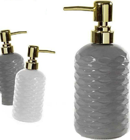 Porta Sapone Liquido Dosatore Onda Dispenser 7x19 Cm In Vetro Vari Colori 785436 Casa e cucina/Bagno/Accessori per il bagno/Dosatori e porta accessori/Dosatori per sapone liquido Trade Shop italia - Napoli, Commerciovirtuoso.it