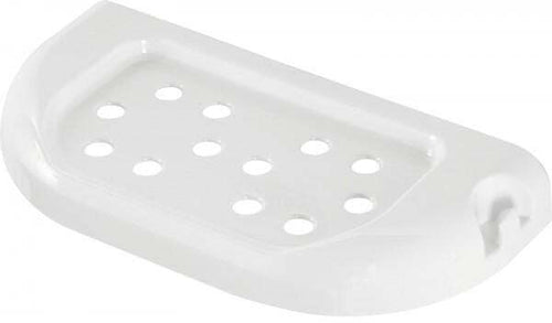 Porta sapone mensola vasca da bagno in plastica bianco muro parete