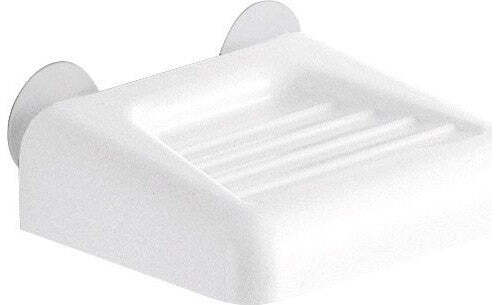 Porta sapone Porta Saponetta Parete Accessori Bagno Bianco