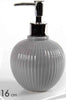 Porta Sapone Portasapone Dispenser Liquido In Ceramica Tondo 16 Cm Bagno 674105 Casa e cucina/Bagno/Accessori per il bagno/Dosatori e porta accessori/Portasapone Trade Shop italia - Napoli, Commerciovirtuoso.it