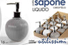 Porta Sapone Portasapone Dispenser Liquido In Ceramica Tondo 16 Cm Bagno 674105 Casa e cucina/Bagno/Accessori per il bagno/Dosatori e porta accessori/Portasapone Trade Shop italia - Napoli, Commerciovirtuoso.it