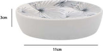 Porta Sapone Saponetta Accessorio Arredo Bagno Stampa Tropicale 11 X 3 Cm 87065 Casa e cucina/Bagno/Accessori e biancheria da bagno per bambini/Accessori/Dosatori e porta accessori/Piattini portasapone Trade Shop italia - Napoli, Commerciovirtuoso.it