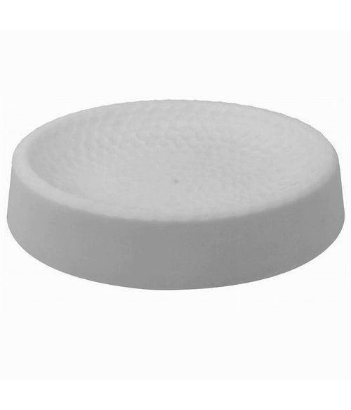 Porta Sapone Saponetta Accessorio Per Arredo Bagno Colore Bianco Lavorato 79176