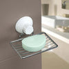 PORTA SAPONE SAPONETTA CON ATTACCO A VENTOSA A PARETE PER BAGNO IN ACCIAIO  Trade Shop italia - Napoli, Commerciovirtuoso.it