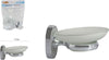 Porta Sapone Saponetta Con Piattino Vetro Satinato Parete Bagno Ovale 52009 Casa, arredamento e bricolage > Accessori Bagno > Set da Bagno Trade Shop italia - Napoli, Commerciovirtuoso.it