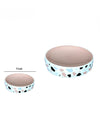 Porta Sapone Saponetta Graniglia Bianco Multicolore Rosa Accessorio Bagno 59877