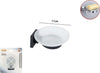 Porta Saponetta In Acciaio Muro Finitura Nero Opaco Contenitore In Vetro Moderno Casa e cucina/Bagno/Accessori per il bagno/Dosatori e porta accessori/Portasapone Trade Shop italia - Napoli, Commerciovirtuoso.it