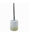 Porta Scopino Arredo Bagno Wc Toilette Bianco Giallo Con Scopino Completo 59905