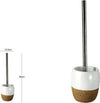 Porta-Scopino-Bagno-Con-Scopettino-Wc-Bagno-In-Ceramica-Bianca-Corda-39cm-10378