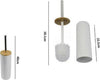 Porta-Scopino-Con-Scopettino-Spazzolone-Wc-Bagno-Bianco-Finiture-Legno-69485