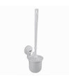 Porta Scopino Wc A Parete Con Ventosa Scopino Bianco Accessori Da Bagno 59548
